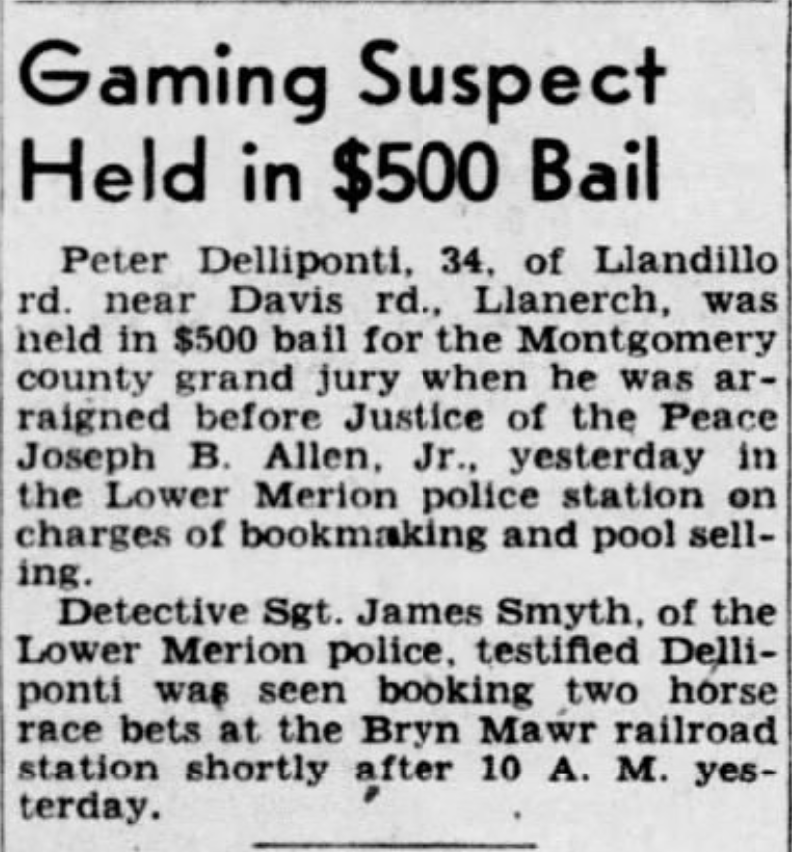 Peter Delliponti Arrested